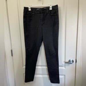 Seven7 High Rise Skinny Jeans Black Size 14 Women's